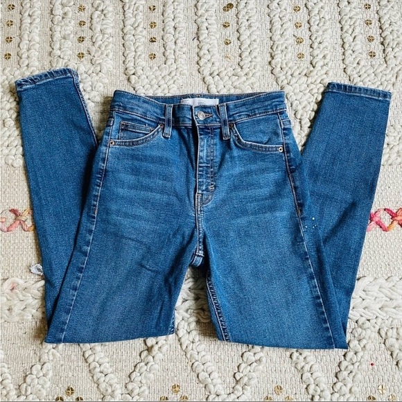 Topshop Jaime Ripped Knee Skinny Jeans - Picture 4 of 6